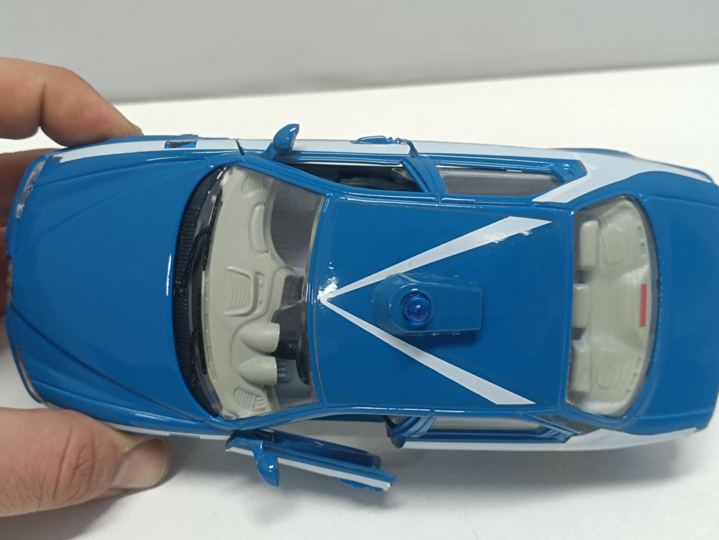 Alfa Romeo 156 Polizia Police 1998 - Burago 1:24 Usato No Box 1/24