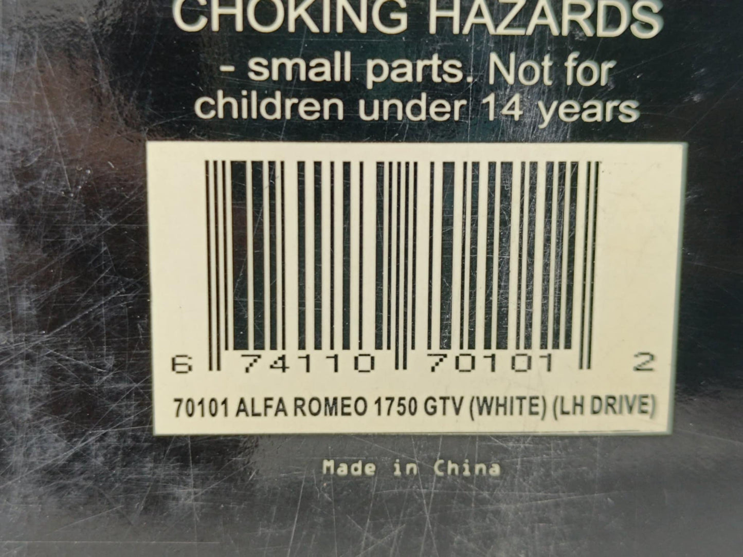 Alfa Romeo 1750 GTV 1967 White Bianco - Autoart 1:18 Usato 1/18