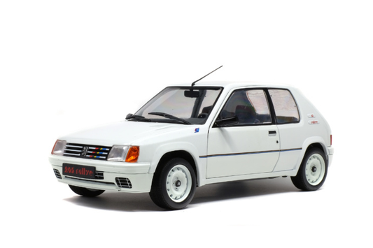 Peugeot 205 Rallye MK1 1988 Solido 1:18 Nuovo Bianco 1/18
