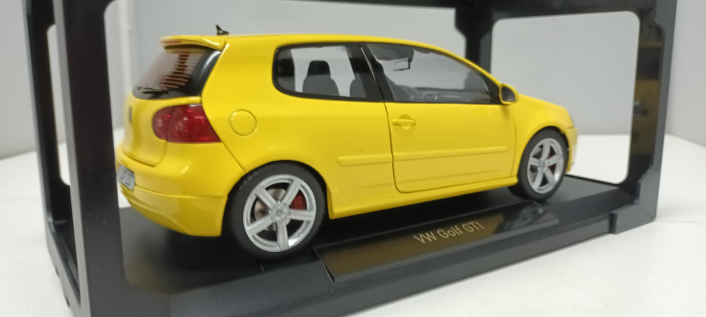 Volkswagen Golf GTI Pirelli Giallo Yellow 2007 Norev 1:18 Usato Limited Edition
