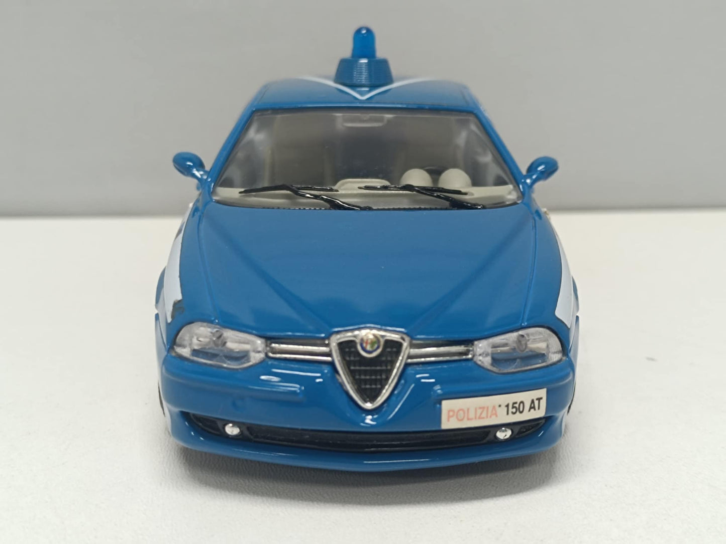 Alfa Romeo 156 Polizia Police 1998 - Burago 1:24 Usato No Box 1/24
