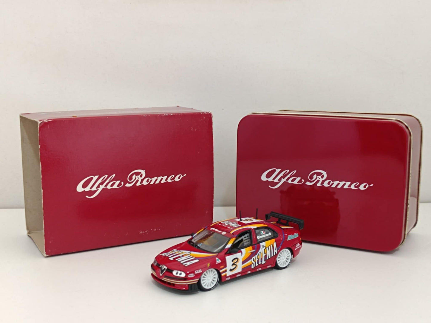 Alfa Romeo 156 Selenia #3 Giovanardi Solido 1:43 Usato 1/43