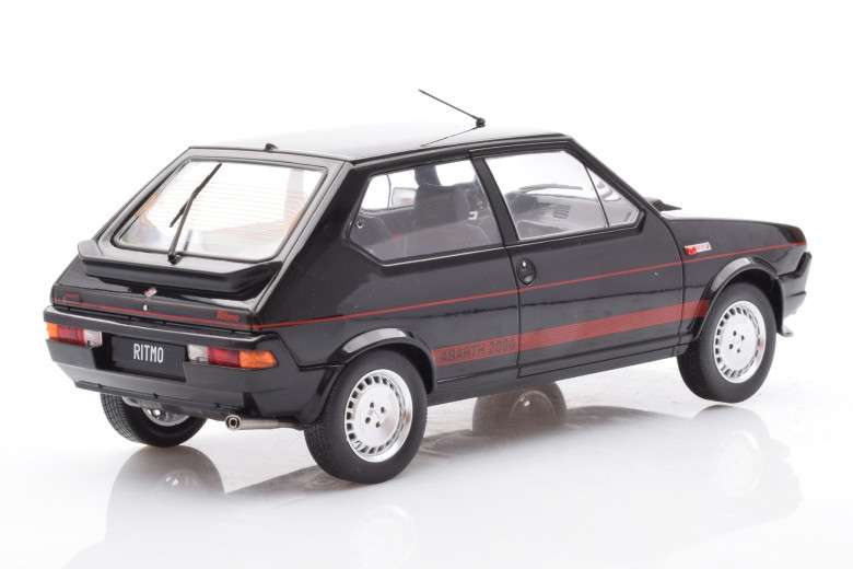 Fiat Ritmo TC 125 Abarth Modelcar Group MCG 1/18 Nero Black Nuovo 1:18