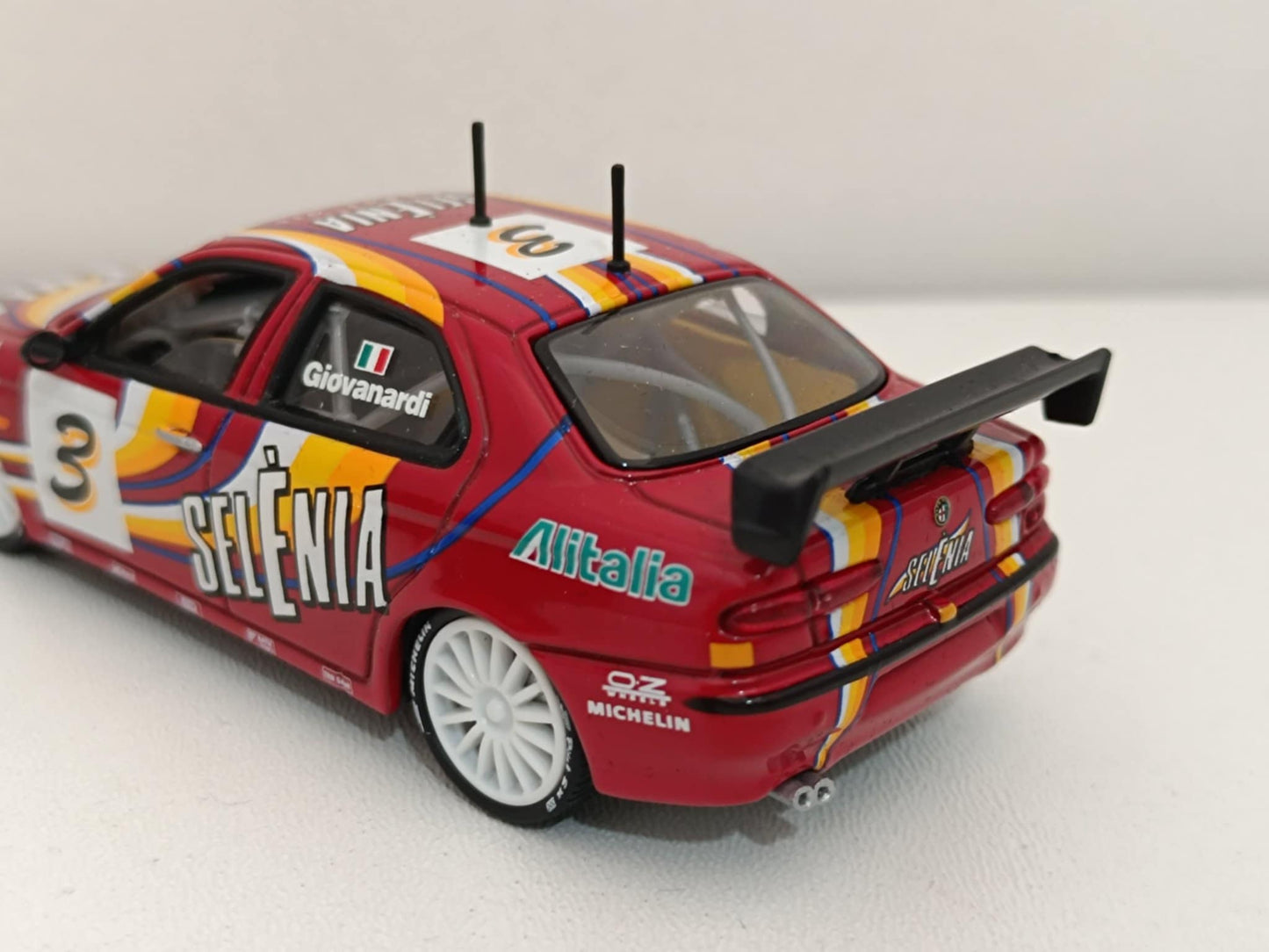 Alfa Romeo 156 Selenia #3 Giovanardi Solido 1:43 Usato 1/43