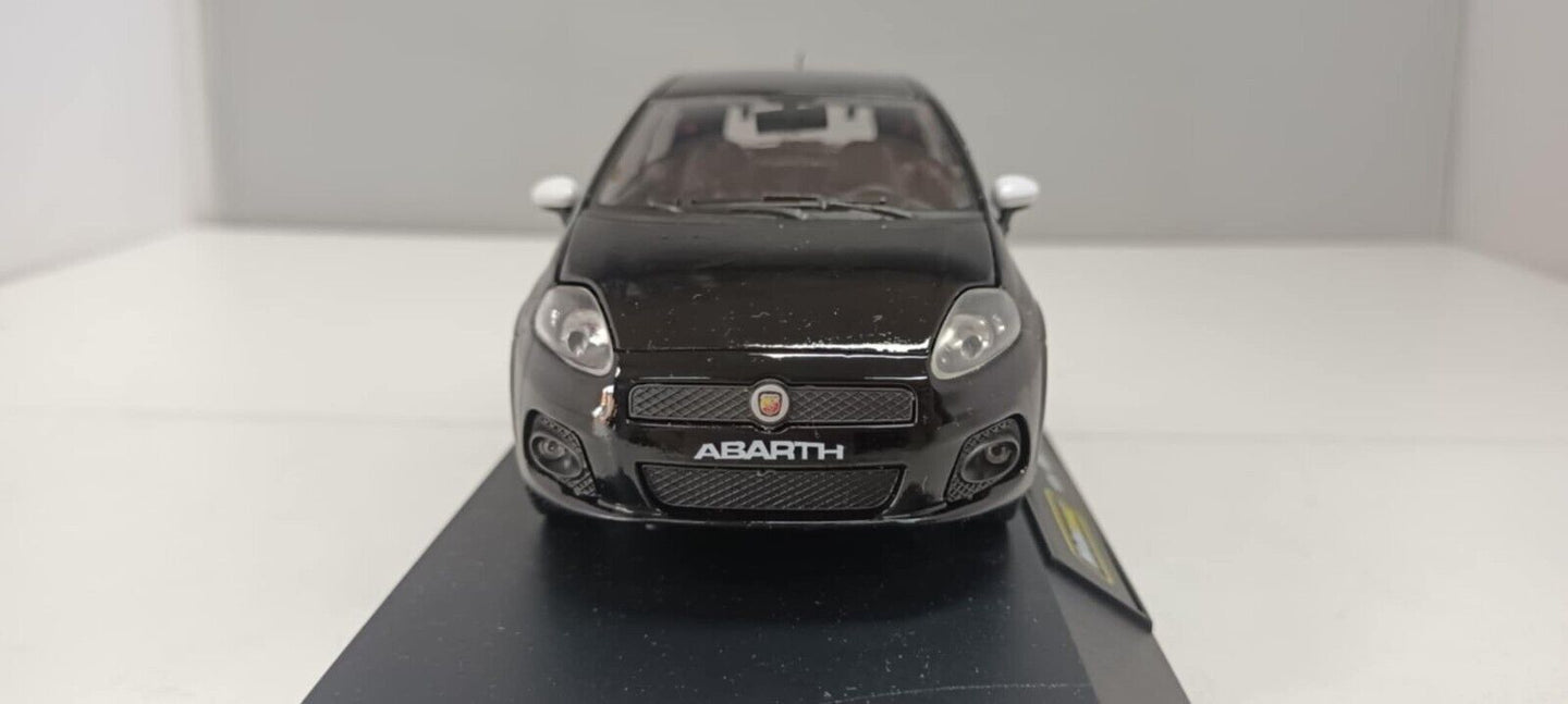 Fiat Abarth Grande Punto Nero Black Motorama 1:24 Usato + Box 1/24 Very Rare 