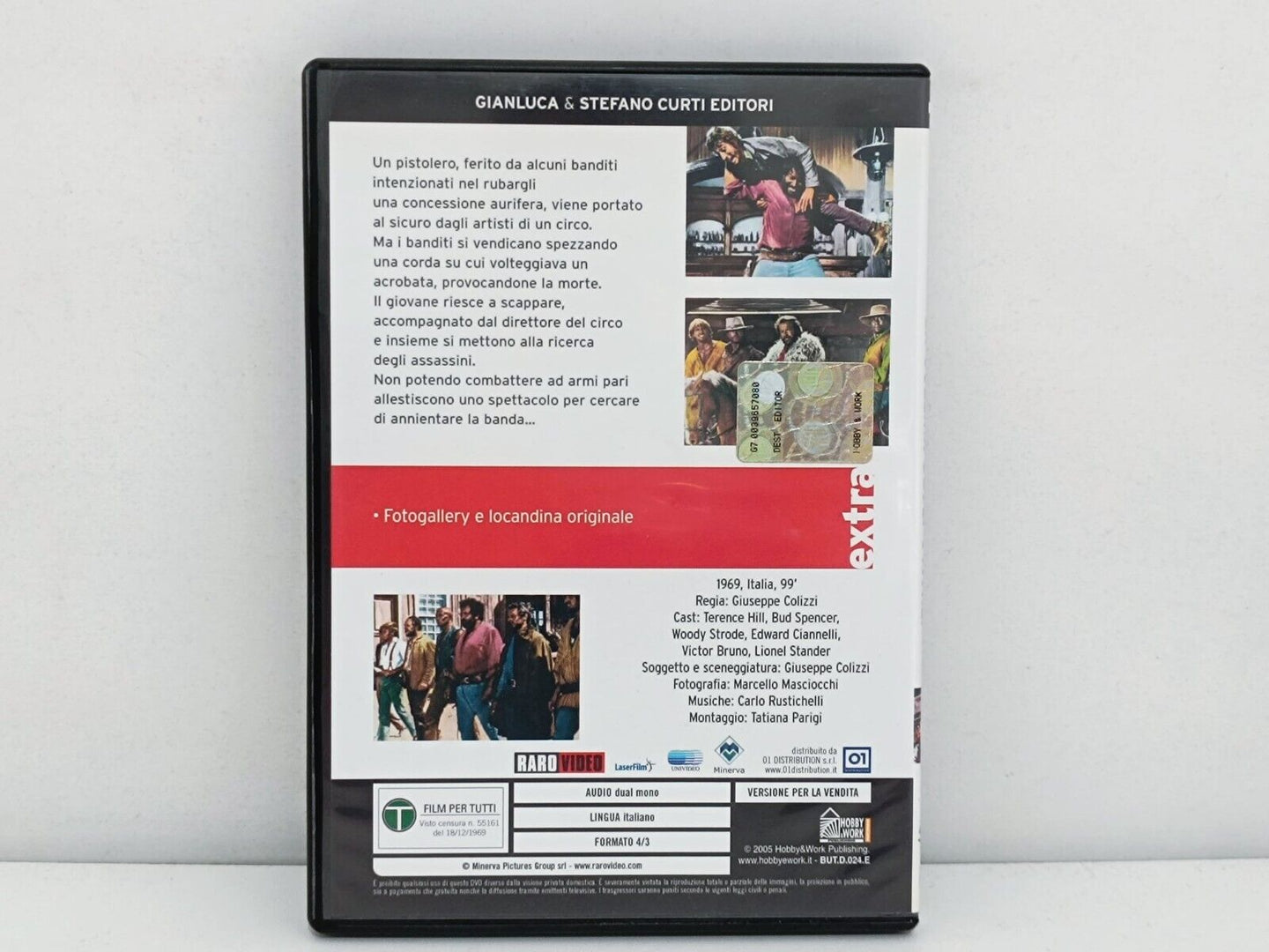La Collina Degli Stivali Film DVD Italiano Usato Bud Spencer Terence Hill