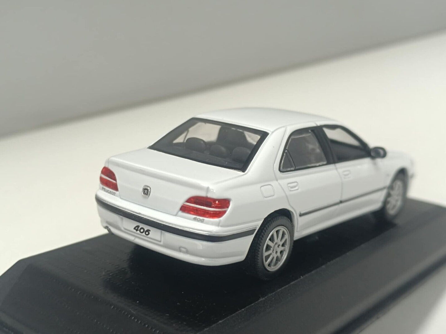 Peugeot 406 Banquise White Bianco 2003 Norev 1:43 Usato + Box Rare Rara 474604
