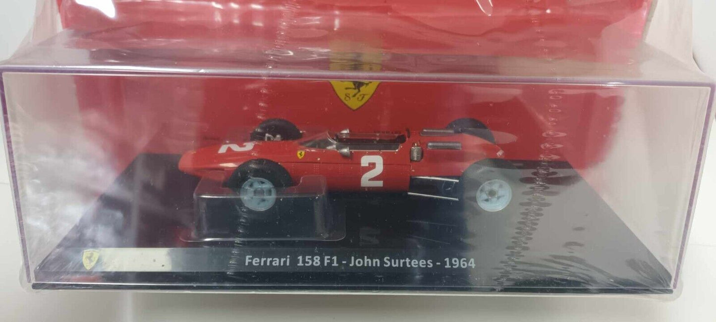 Ferrari 158 F1 #2 John Surtees 1964 1:24 Edicola Le Grandi Ferrari + Fascicolo