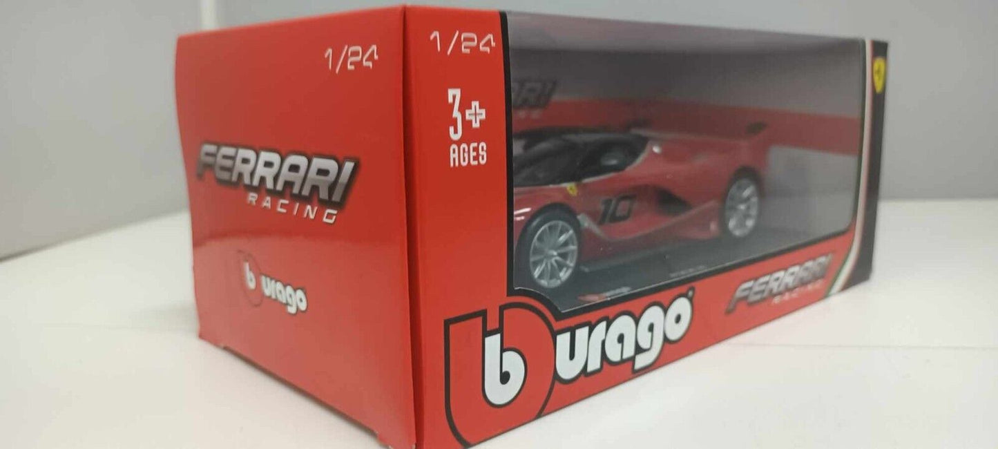 Ferrari FXX-K - FXXK #10 Burago Bburago 1:24 Rosso Usato + Box