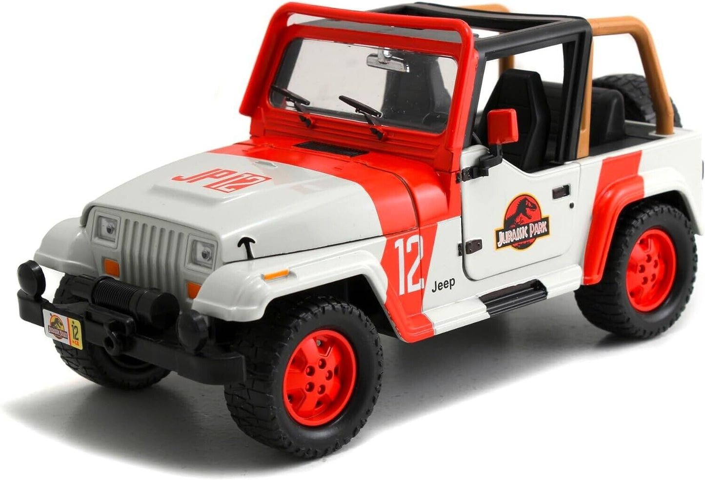 Jeep Wrangler Jurassic Park Jurassic World Jada 1/24 Nuovo GM Shop