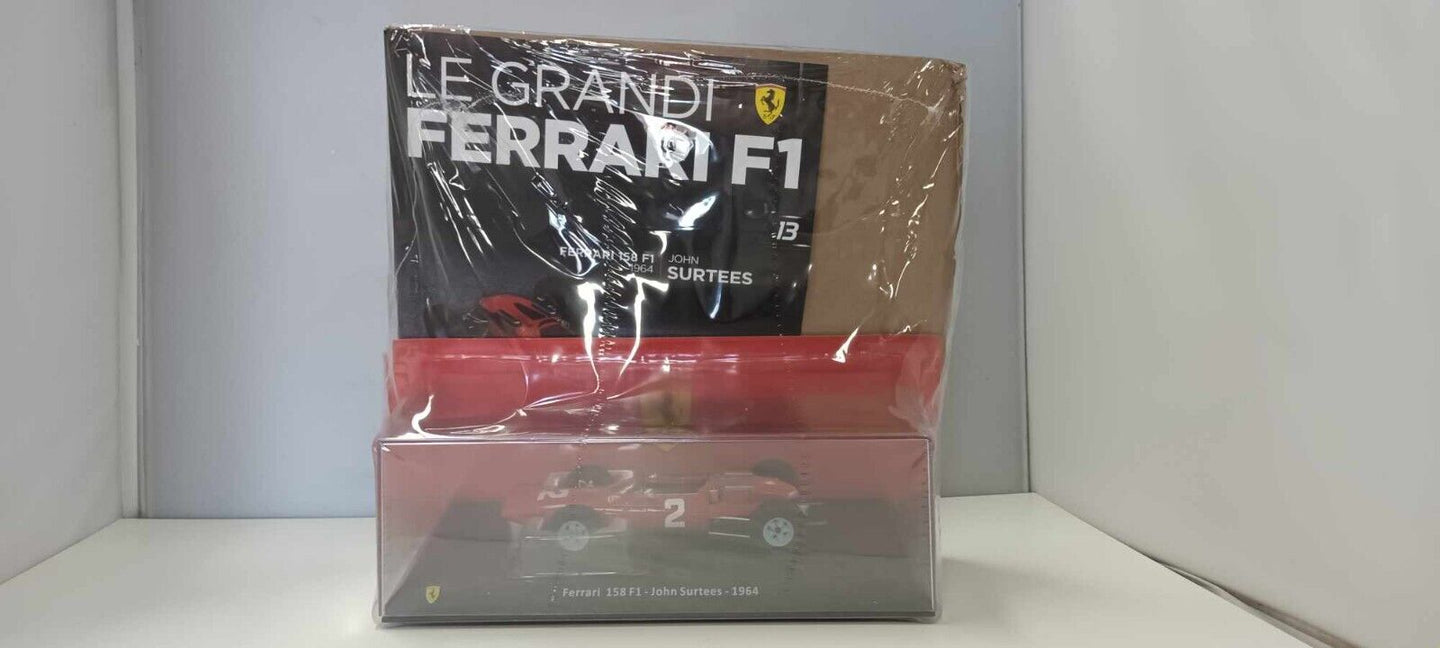 Ferrari 158 F1 #2 John Surtees 1964 1:24 Edicola Le Grandi Ferrari + Fascicolo