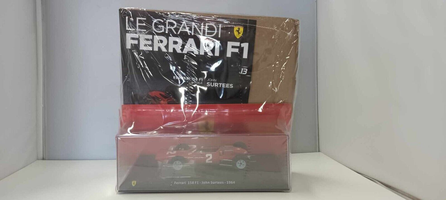 Ferrari 158 F1 #2 John Surtees 1964 1:24 Edicola Le Grandi Ferrari + Fascicolo