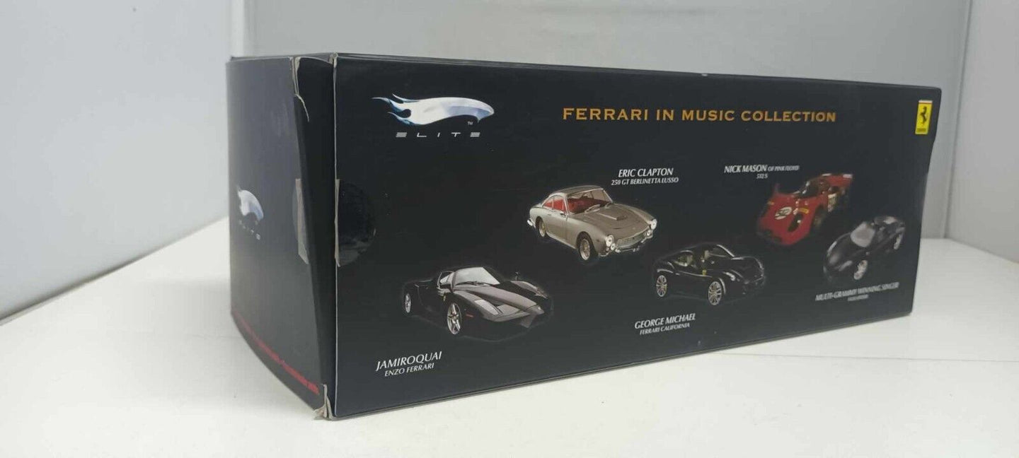 Ferrari 250 GT Berlinetta Lusso Eric Clepton Hot Wheels Elite 1:18 Usato + Box