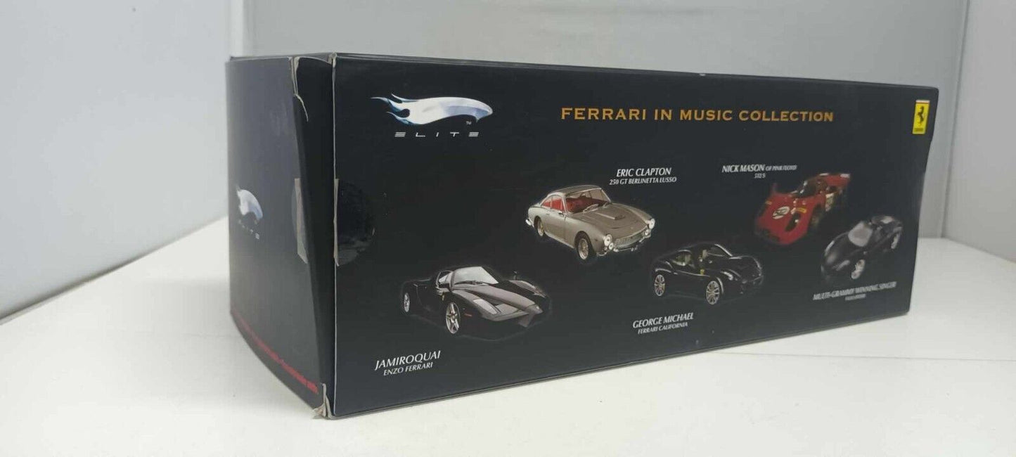 Ferrari 250 GT Berlinetta Lusso Eric Clepton Hot Wheels Elite 1:18 Usato + Box