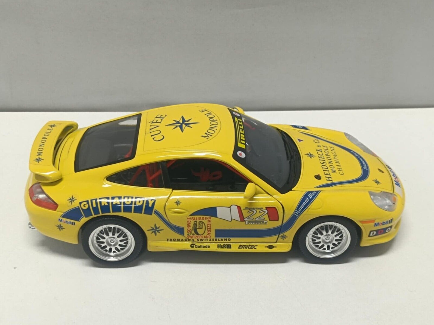 Porsche 911 GT3 CUP #22 - Burago 1:18 Usato + Box Made in Italy 1/18