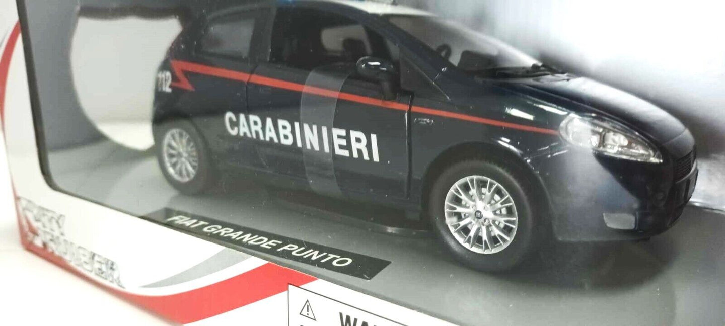 Fiat Grande Punto Carabinieri New Ray 1:24 Nuovo GM Shop