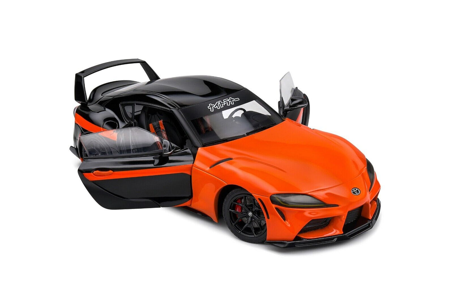 Toyota GR Supra Orange Streetfighters Arancione 2024 Solido 1:18 Nuovo 1/18