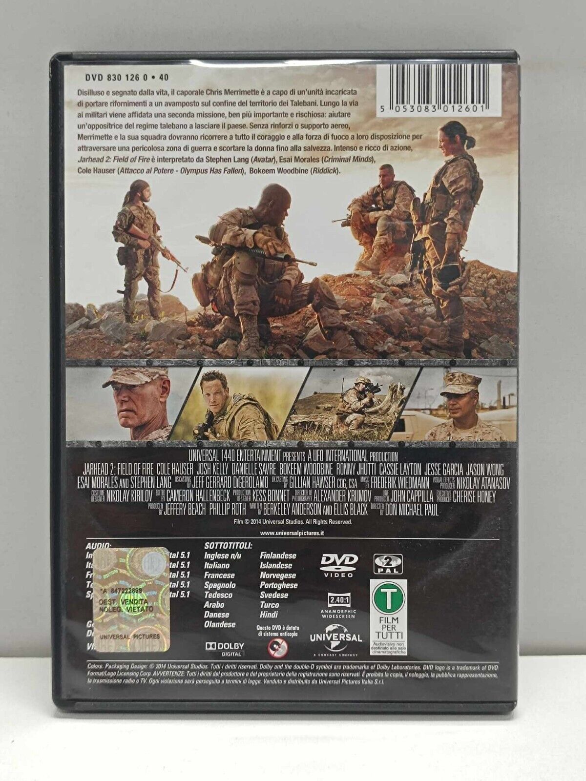 Lotto Jarhead 1 - 2 Film DVD Italiano Usato Ita