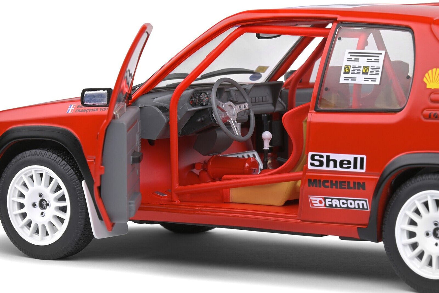 Peugeot 205 Rallye T.d. Tour De Corse 1990 #26 Rosso Solido 1:18 Nuovo 1/18