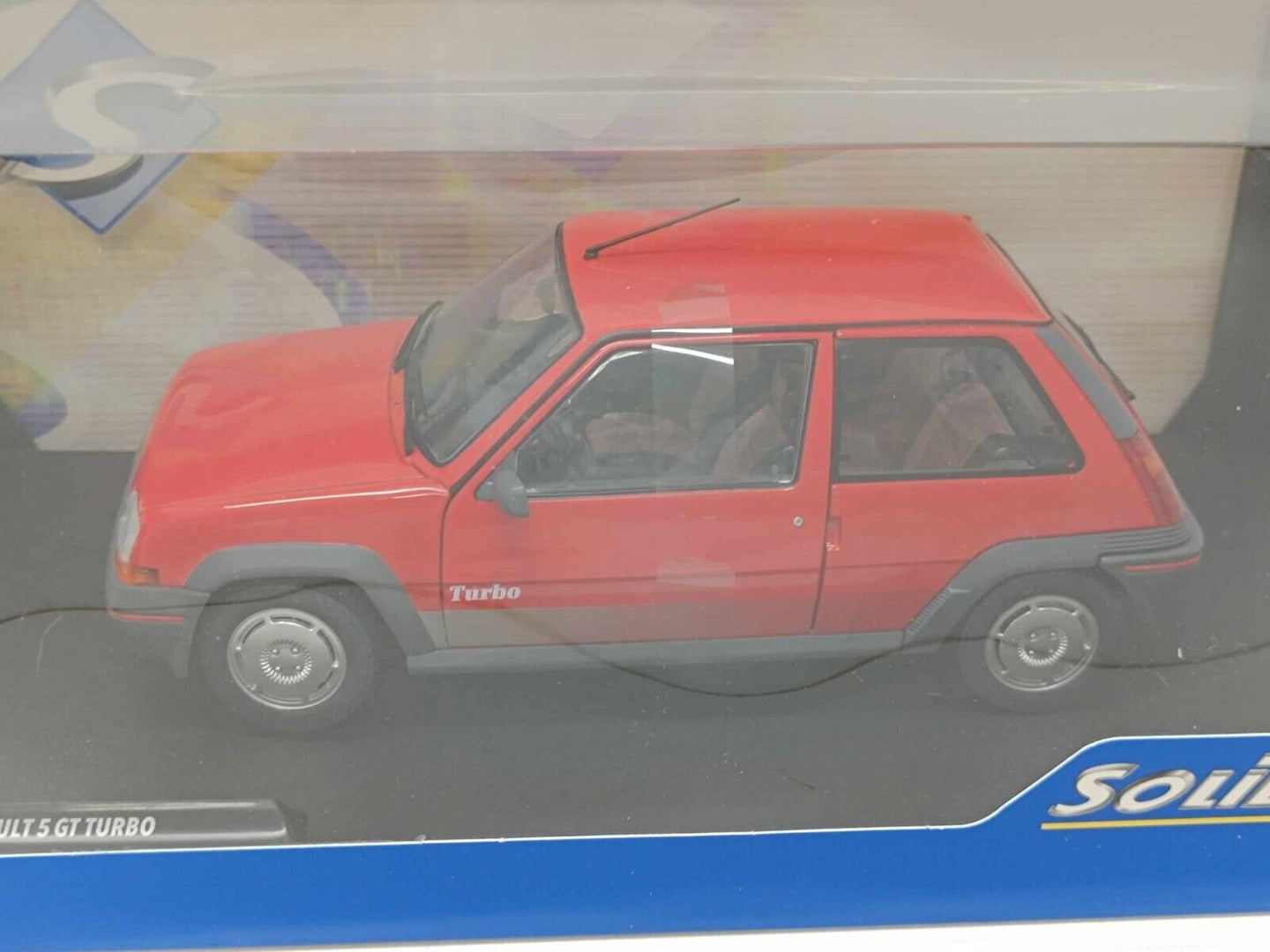 Renault Super 5 GT Turbo MK1 Red Rosso Rouge WIF 1985 Solido 1:18 Nuovo