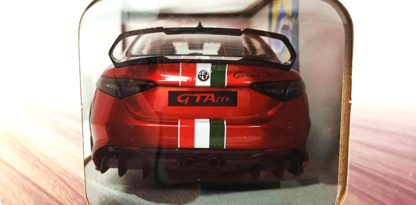 Alfa Romeo Giulia GTA M Tricolore Mugello 1969 Livery 2022 SOLIDO 1/18 Rossa Red