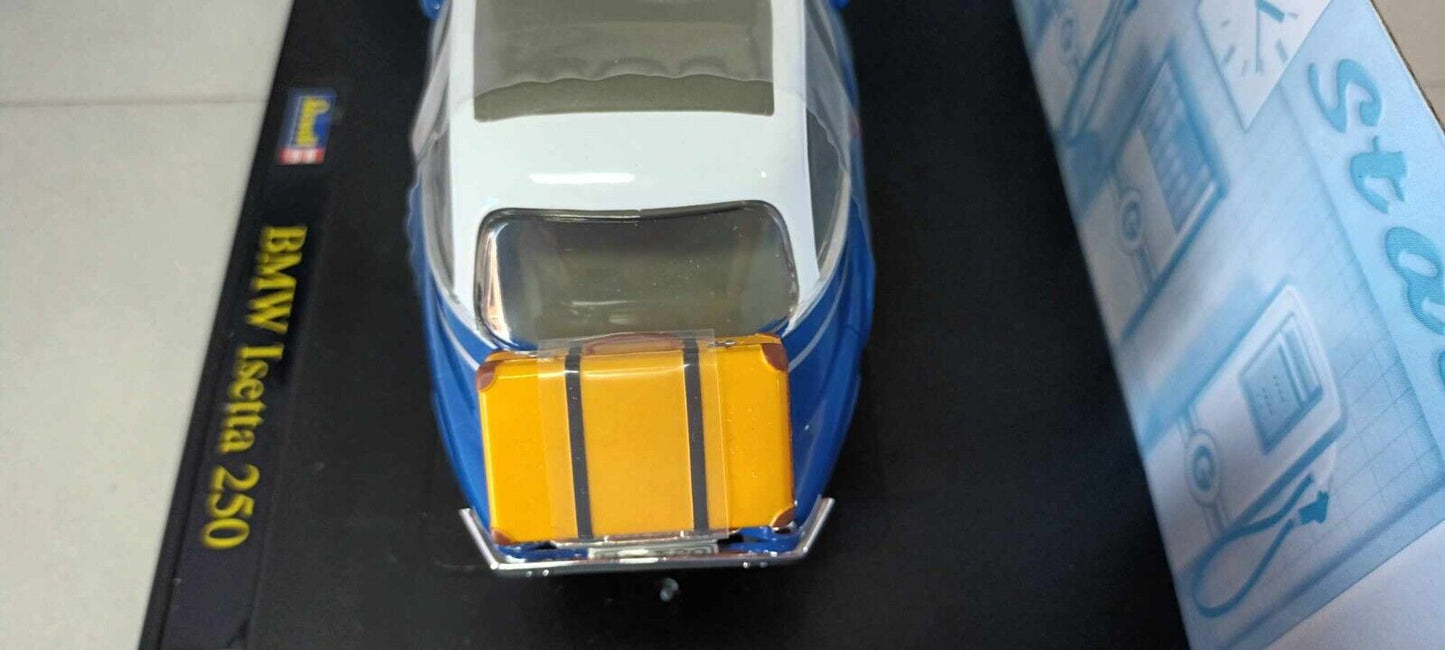 BMW Isetta 250 1959 Revell 1/18 Blu Usato + Box