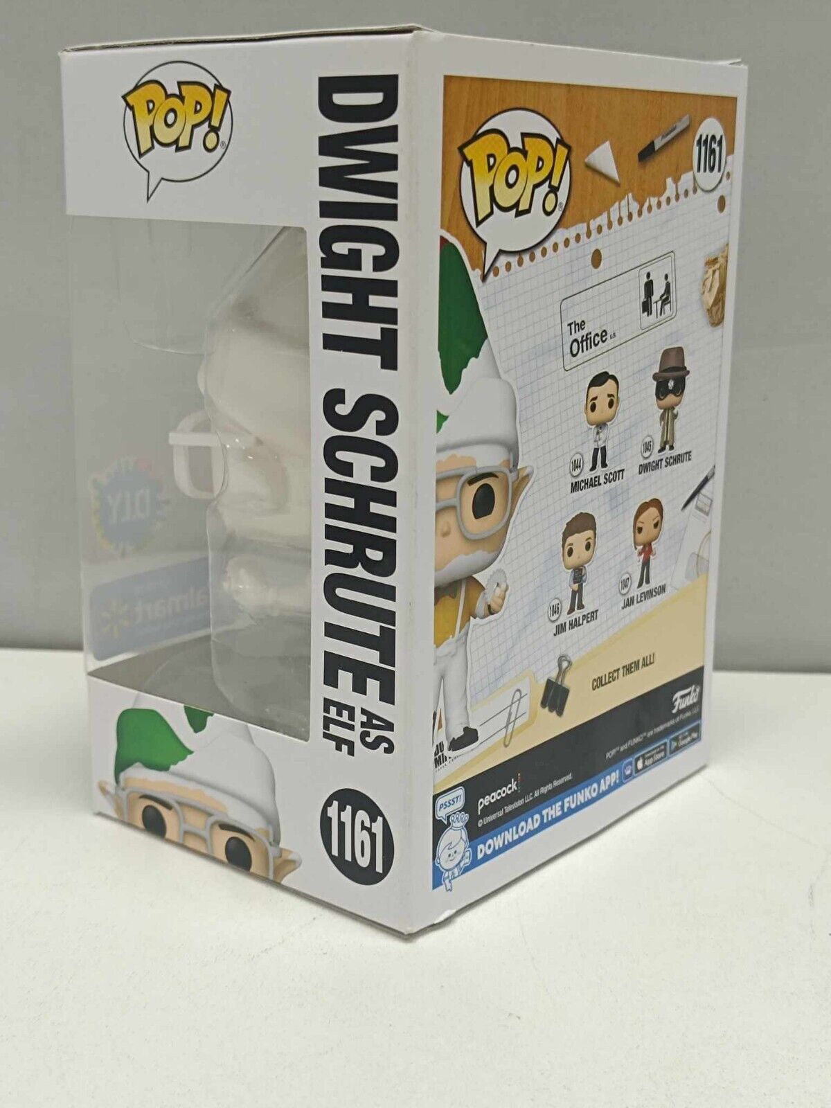 Funko Pop The Office #1161 Dwight Schrute As Elf Elfo Nuovo