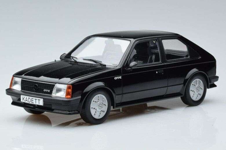 Opel Kadett D GTE Modelcar MCG 1/18 Nero Black Nuovo GM Shop