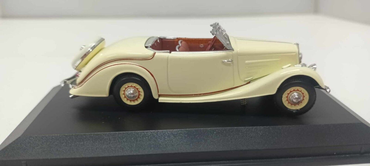 Peugeot 401 Eclipse Cabriolet 1935 Norev 1:43 Cream Crema Usato + Teca