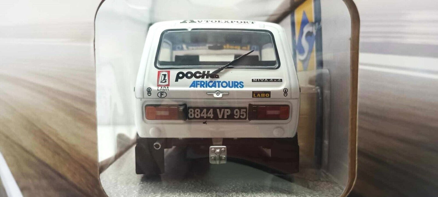 Lada Niva Paris Dakar 1983 Trossat / Briavoine #157 Solido 1:18 Nuovo 1/18