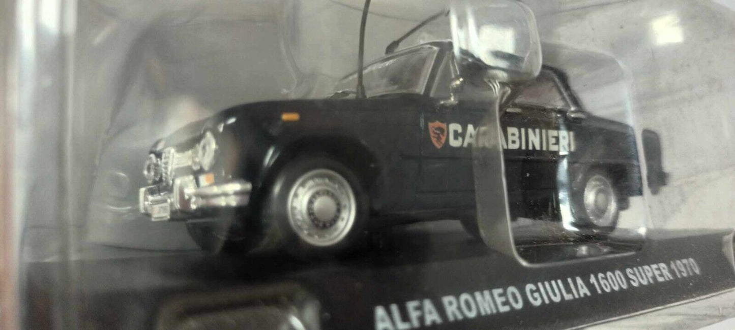 Alfa Romeo Giulia 1600 Super 1970 Edicola Deagostini 1:43 Usato + Blister