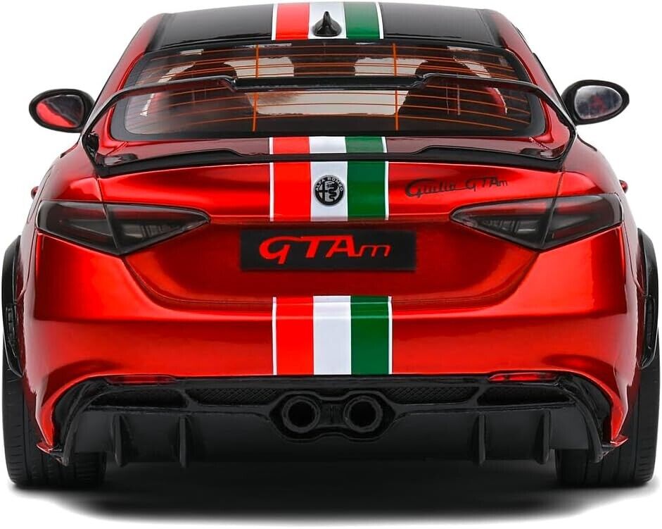 Alfa Romeo Giulia GTA M Tricolore Mugello 1969 Livery 2022 SOLIDO 1/18 Rossa Red