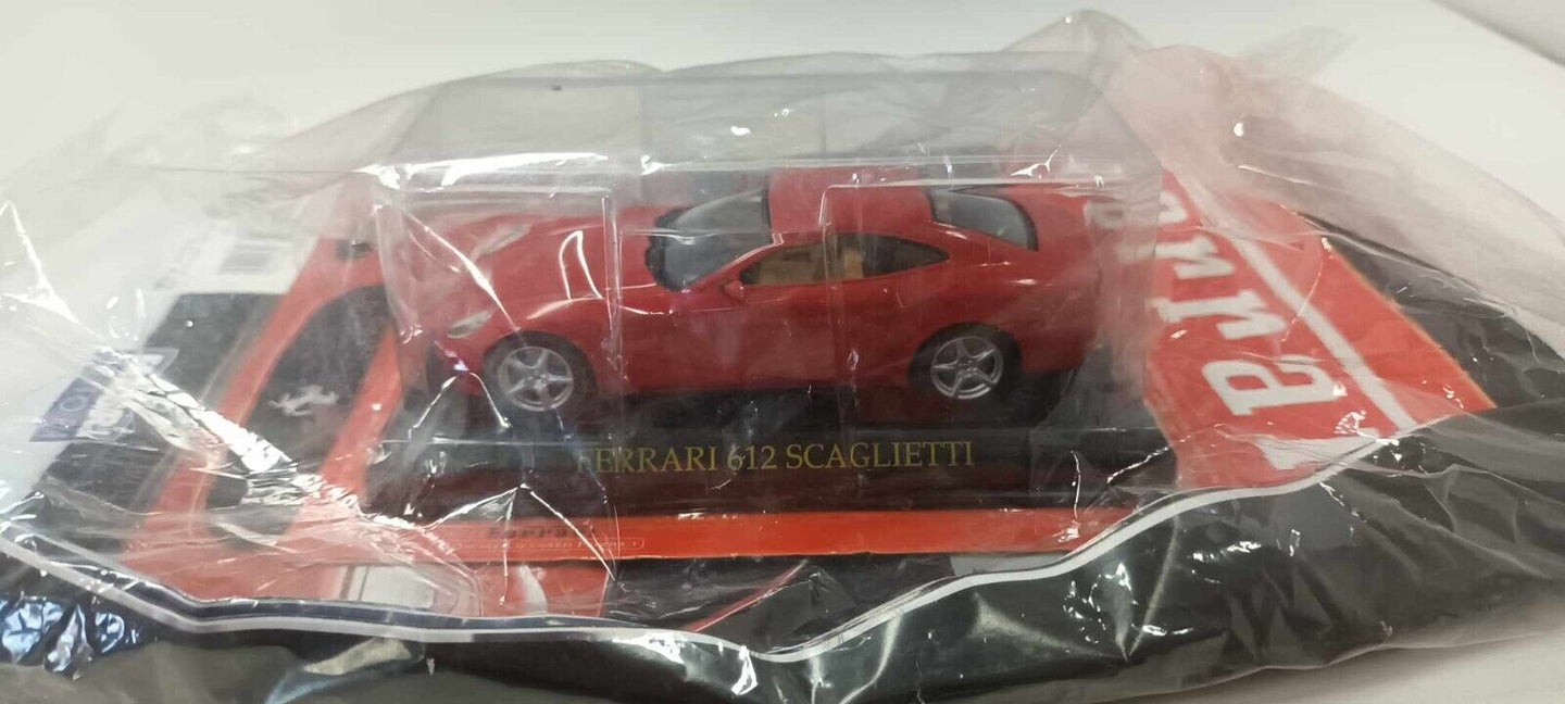 Ferrari 612 Scaglietti 1:43 Edicola Ferrari Collection + Fascicolo GM Shop