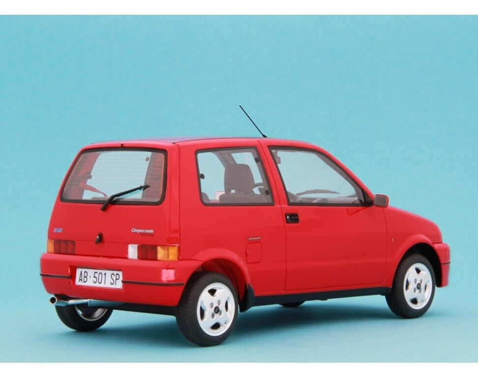 Fiat Cinquecento 500 Sporting 1994 Rosso Red Laudoracing 1:18 Nuovo Limited Edit