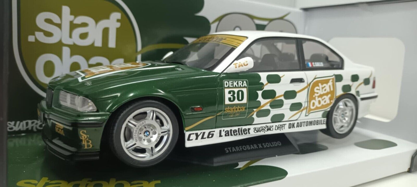 BMW E36 E 36 Coupe Starfobar Tictac 1994 Solido 1:18 Usato + Box 1/18