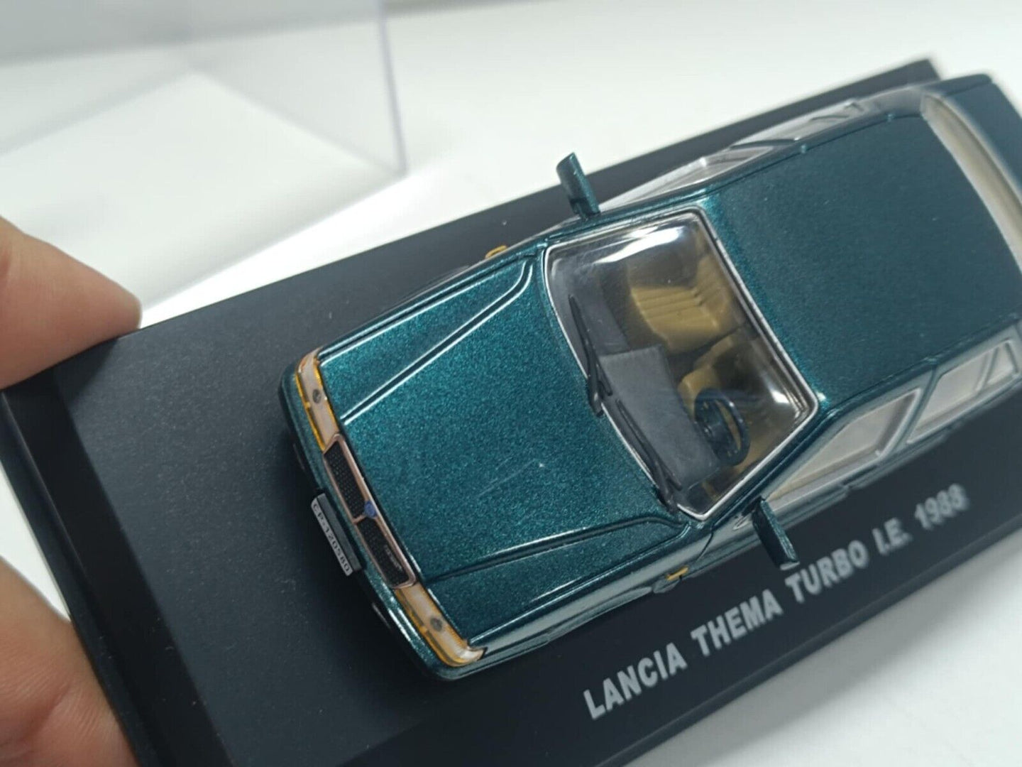 Lancia Thema Turbo i.e. 1988 Verde Met Edison Serie Oro 1:43  Usato + Box