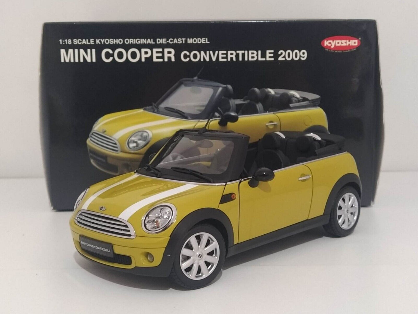 Mini Cooper Convertible 2009 - Kyosho 1:18 GM Shop