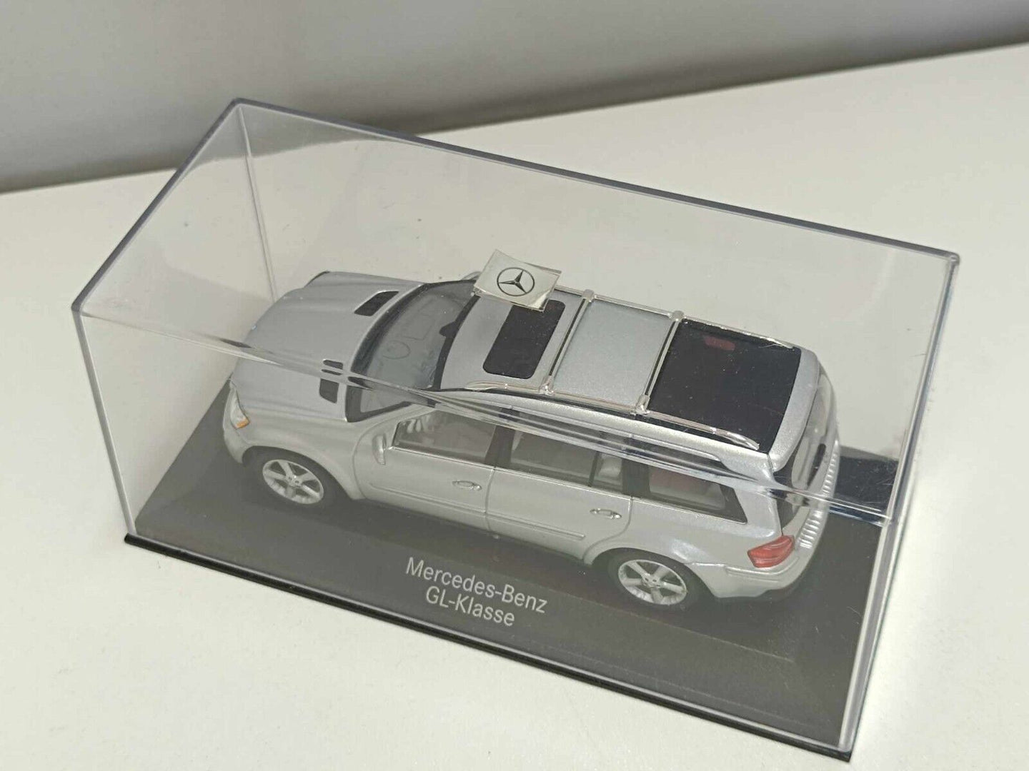 Mercedes-Benz Classe GL GL-Klasse Minichamps 1:43 Iridium Silver Usato GM Shop