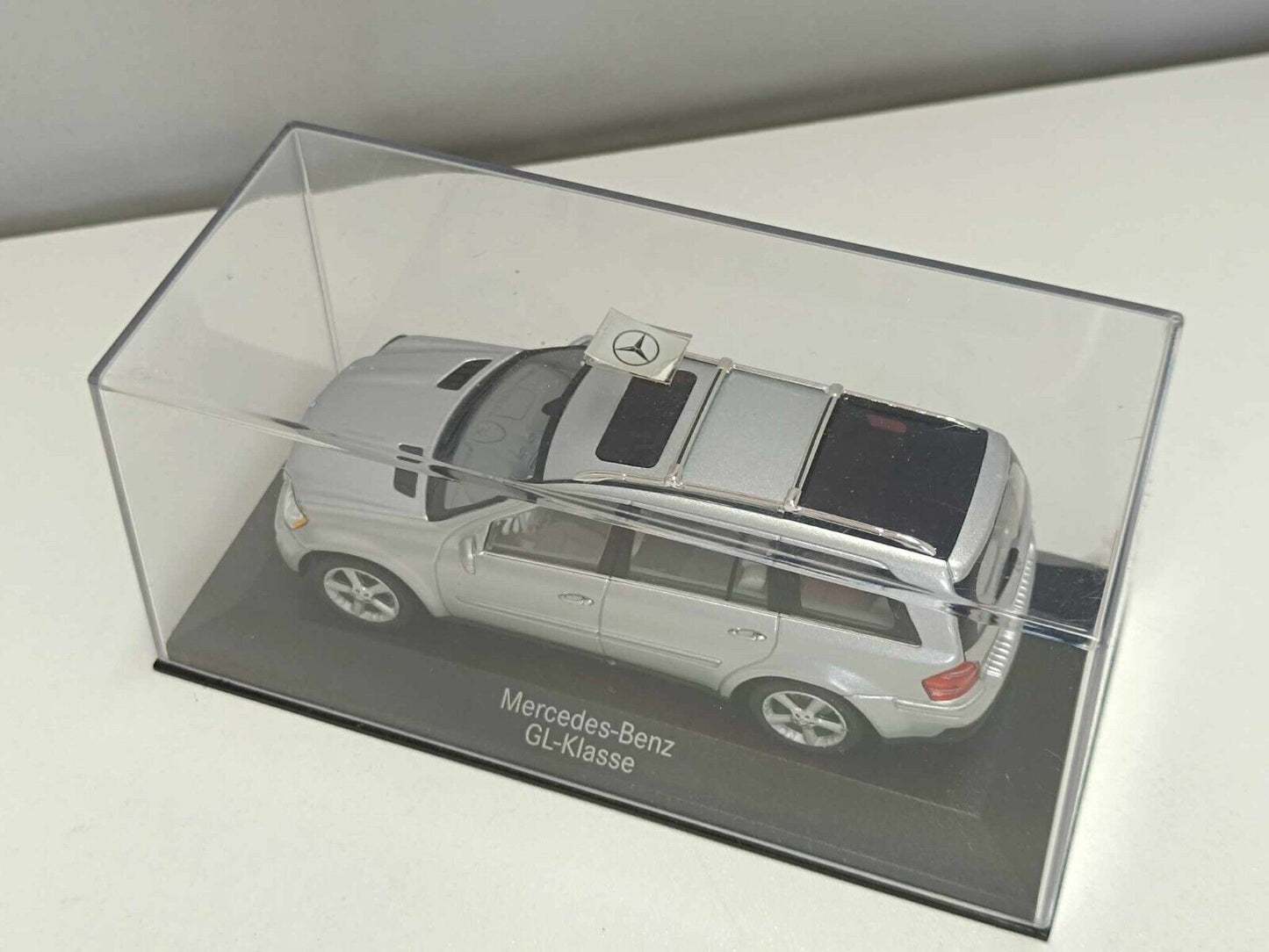 Mercedes-Benz Classe GL GL-Klasse Minichamps 1:43 Iridium Silver Usato GM Shop