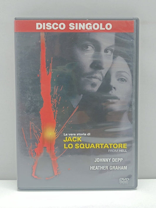 La Vera Storia Di Jack Lo Squartatore Film DVD Italiano Ita Usato Johnny Depp