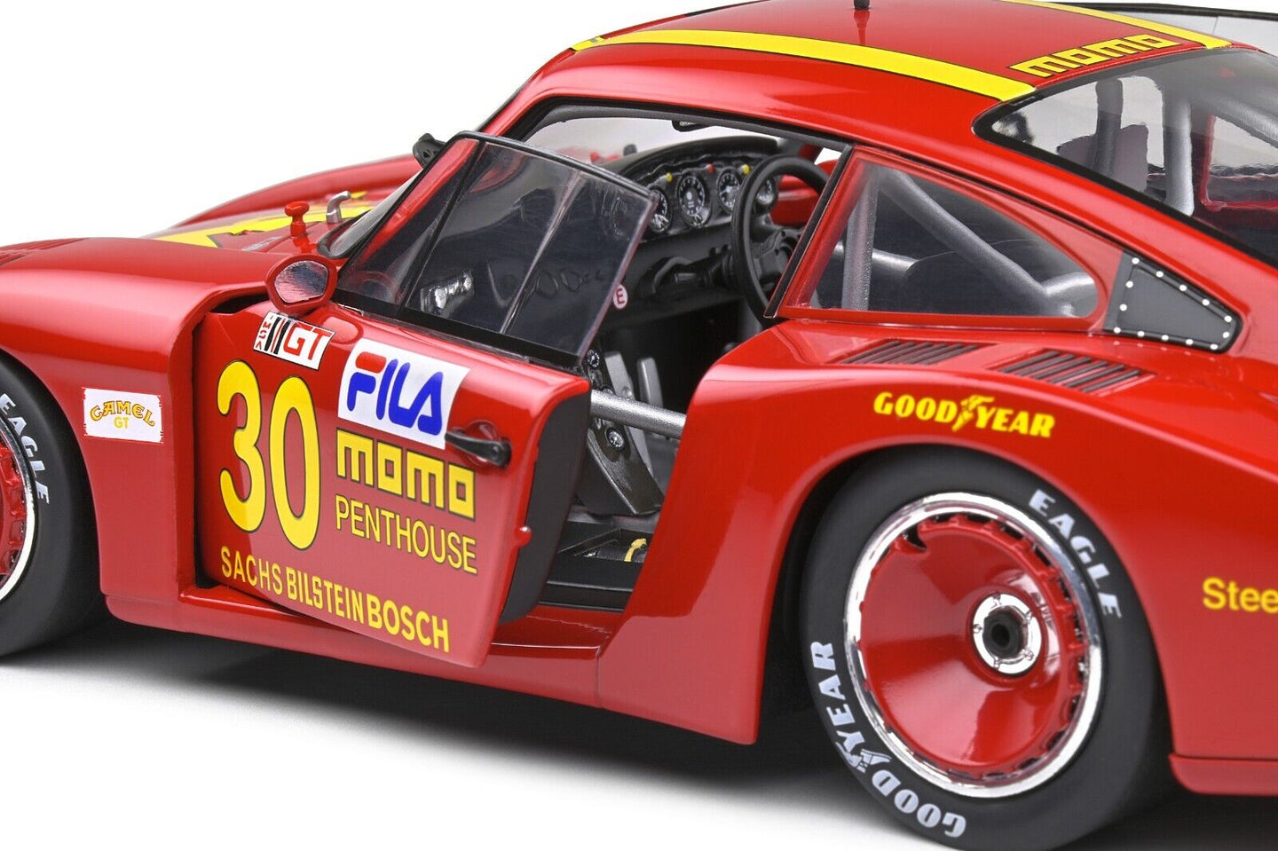 Porsche 935 Moby Dick 24H Le Mans 1982 Momo Moretti #30 Solido 1:18 Nuovo 1/18