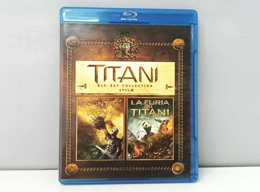 Scontro Tra Titani + La Furia Dei Titani Blu Ray Collection Ita Italiano Usato