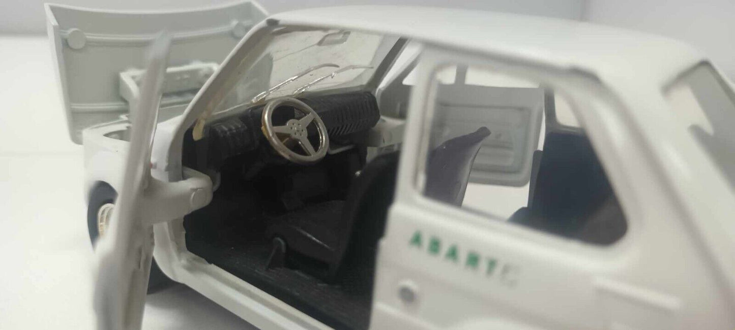 Fiat 126 Modificata Abarth Polistil Made In Italy 1:24 Usato 1/24