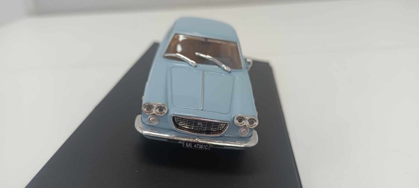 Lancia Flavia Coupé 1961 Azzurro Edicola Deagostini 1:43 Usato + Teca + Basetta