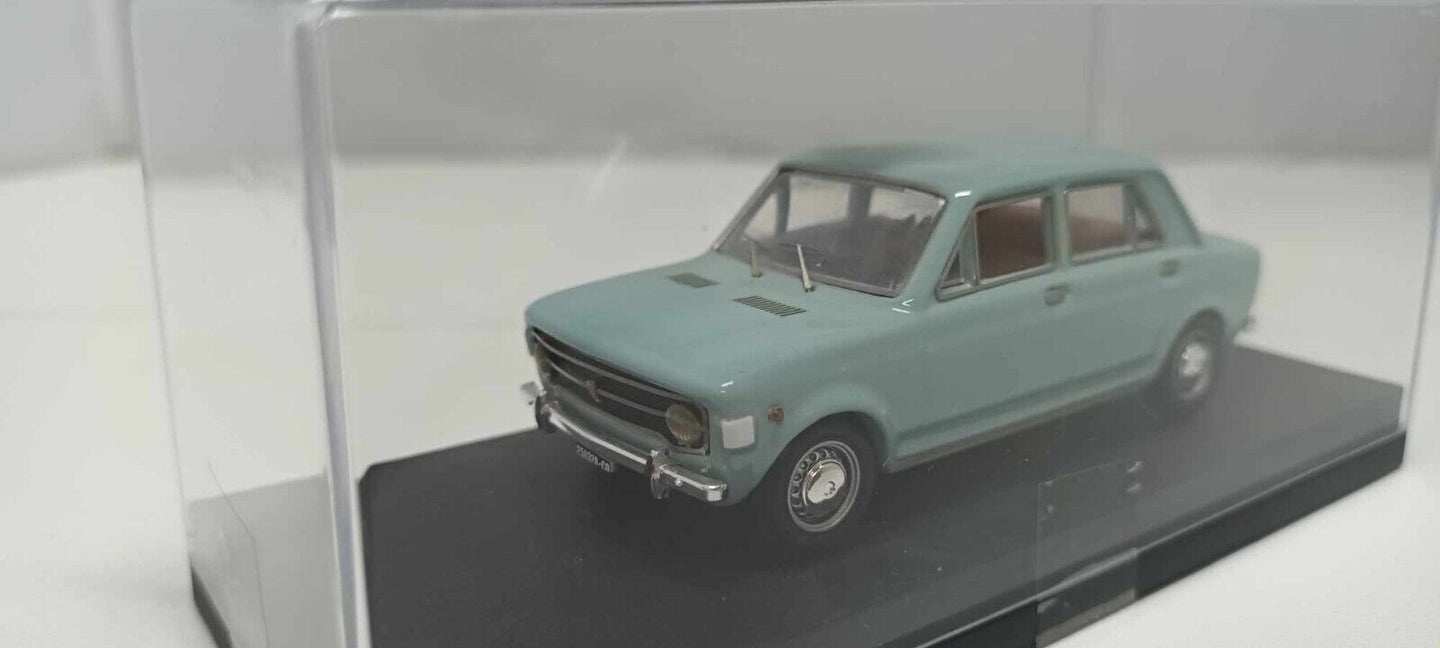 Fiat 128 - 1969 Quattro Porte Rio 1:43 Azzurro Usato + Teca + Box