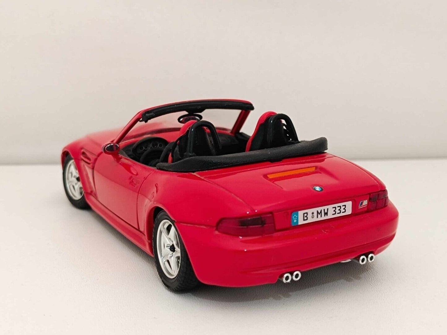 Bmw Z3 M Roadster - Burago 1:24 Rosso GM Shop