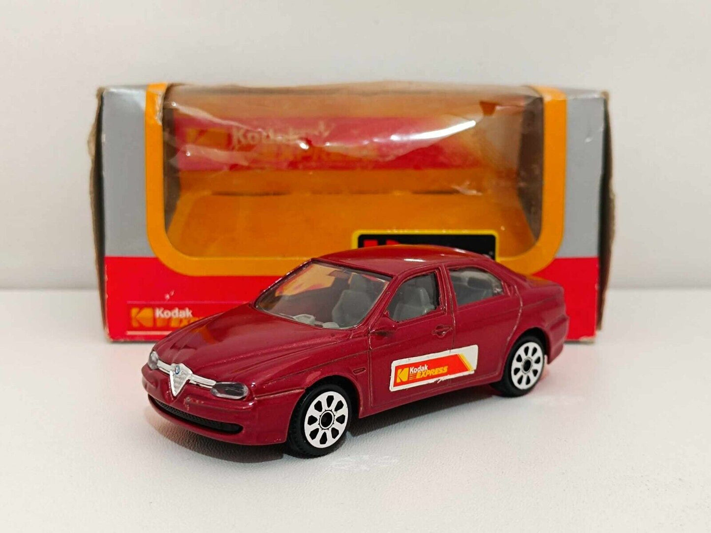 Alfa Romeo 156 Kodak - Burago 1:43 Made in Italy (Promozionale) GM Shop