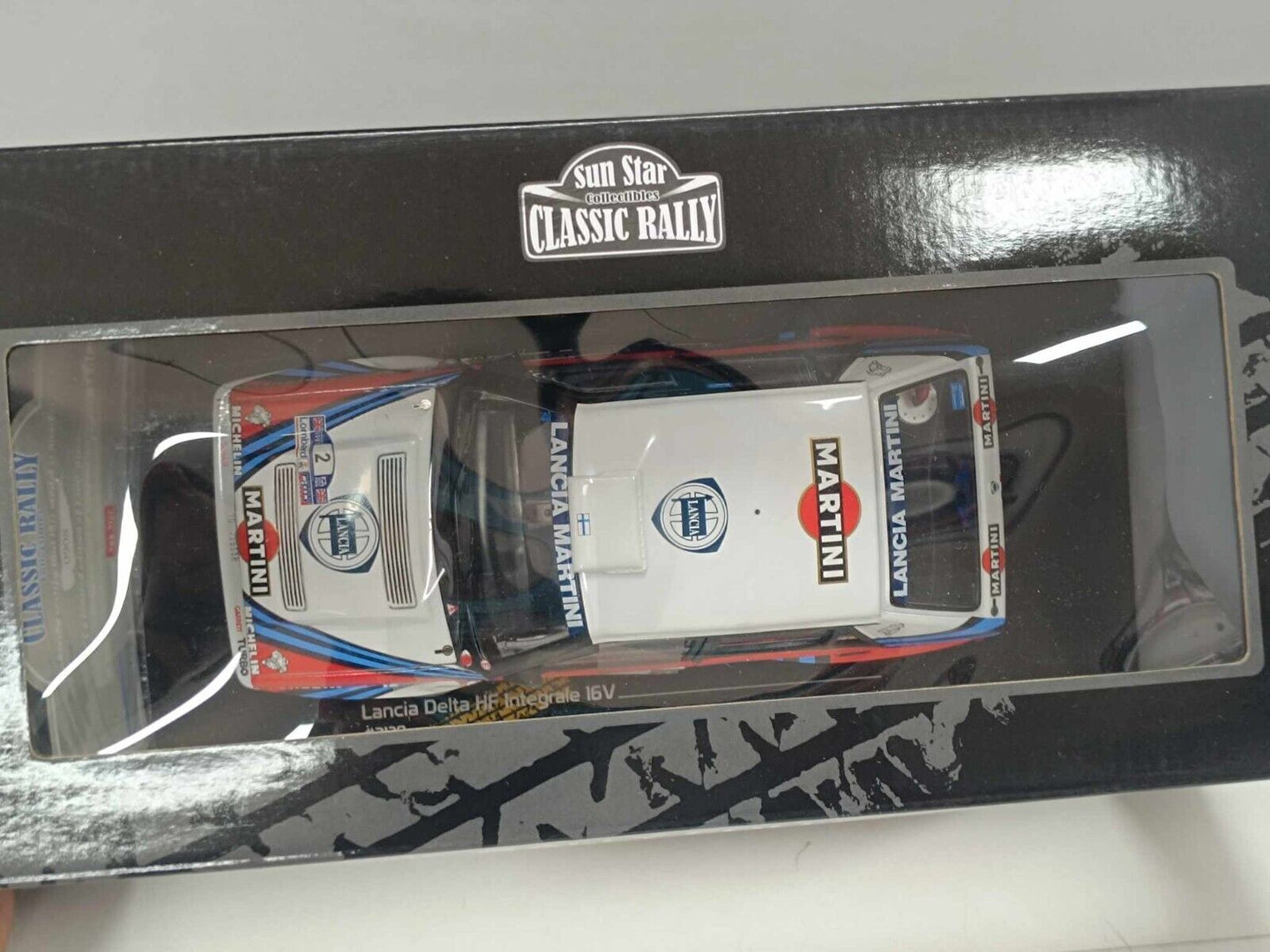 Lancia Delta HF Integrale 16v #2 Winner Lombard Rac Rally 1991 Sun Star 1:18