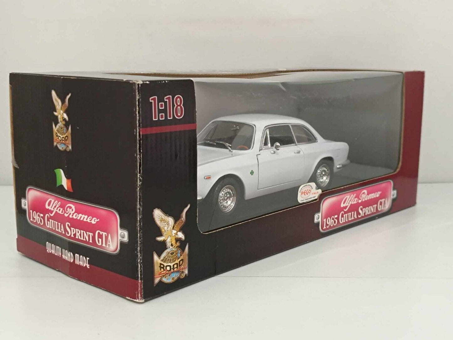 Alfa Romeo Giulia Sprint GTA 1965 - Road Signature 1:18 Very Rare Bianco GM Shop