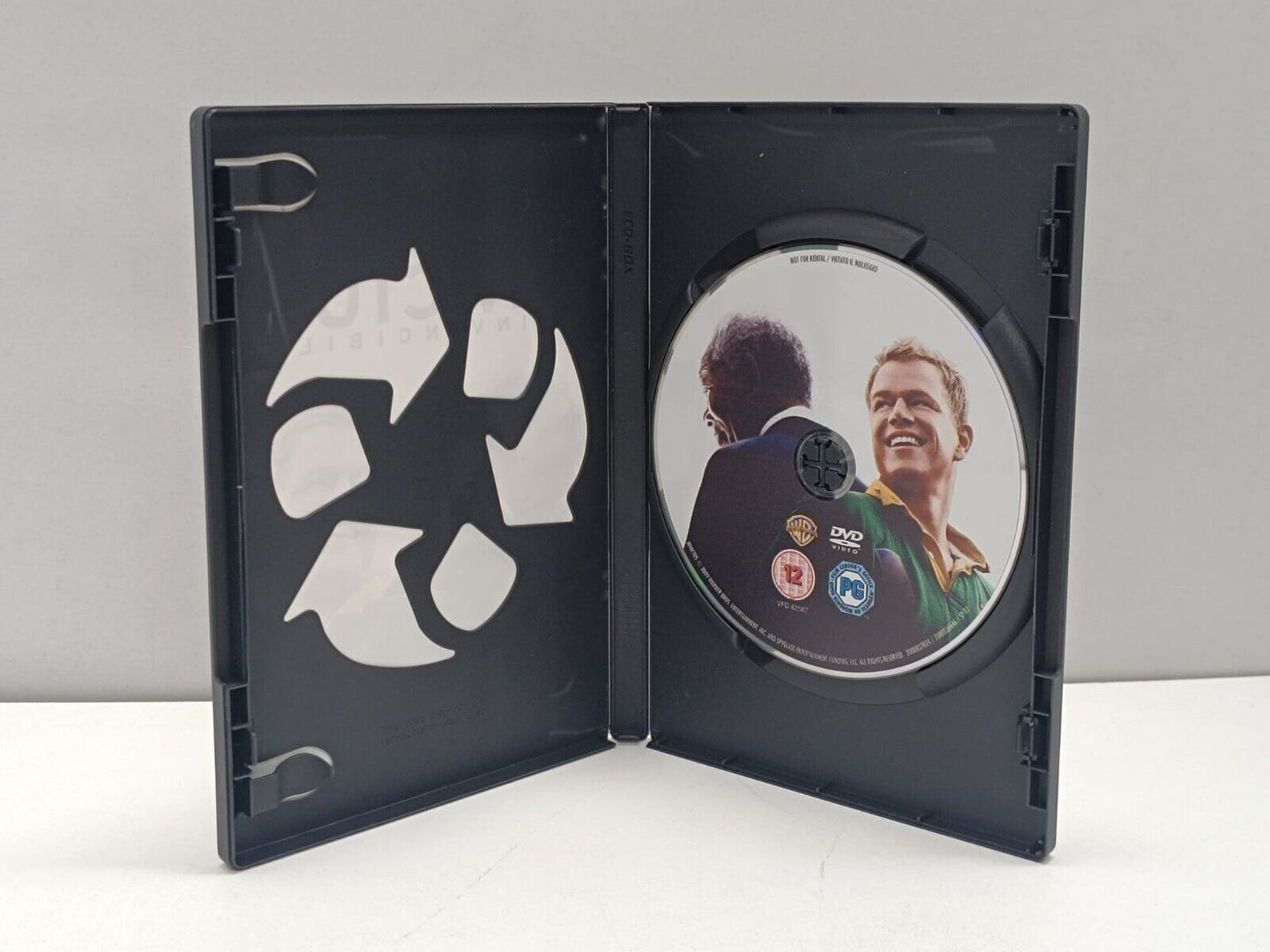 Invictus L'Invincibile Film DVD Italiano Ita Usato Matt Damon Morgan Freeman